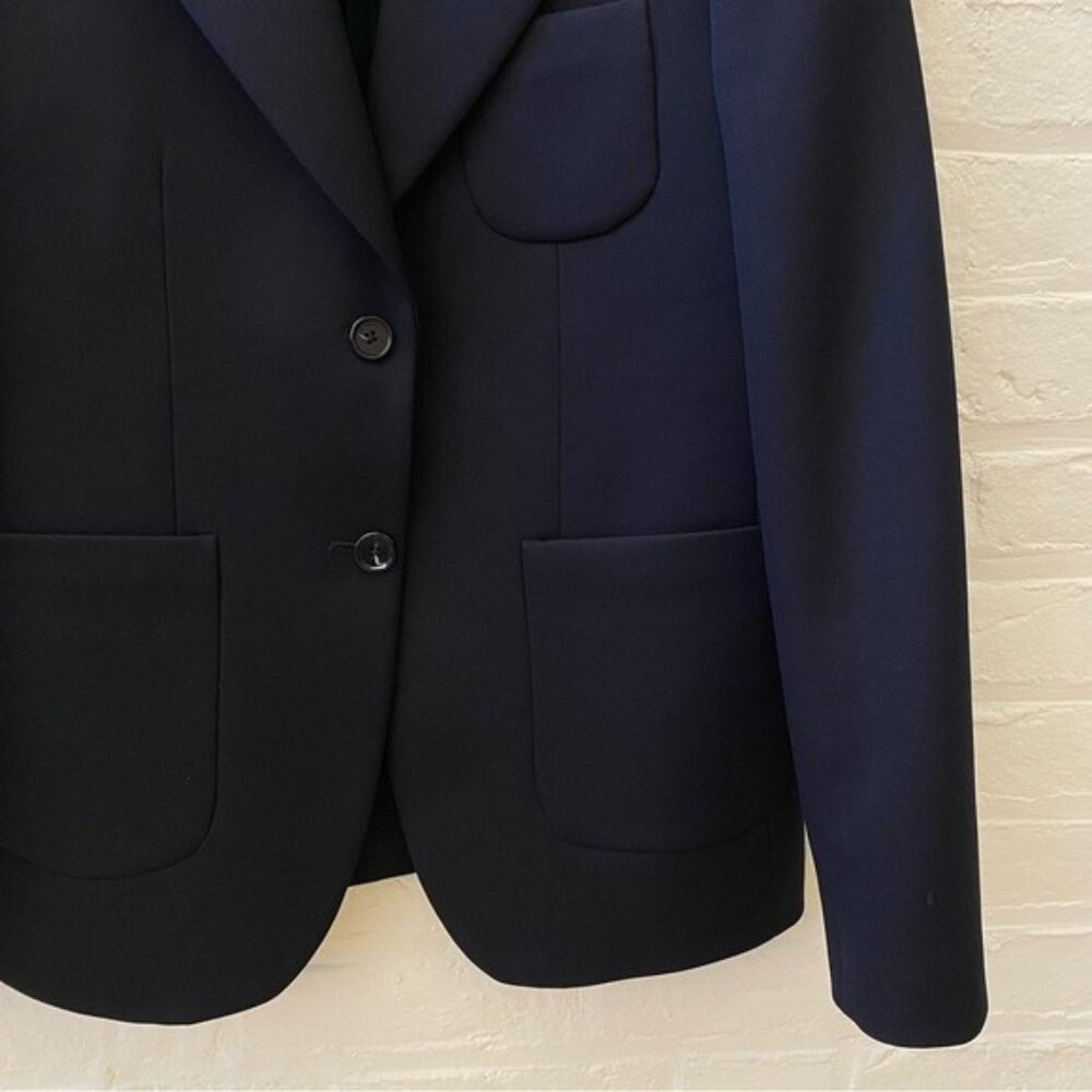 Raf Simons || Slim Fit School Boy Blazer‎ SS2022 Navy Blue IT 40 US Small - Picture 5 of 14